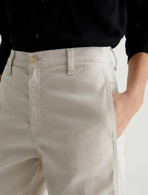AG Denim - Fiona High Rise Barrel in Pumice