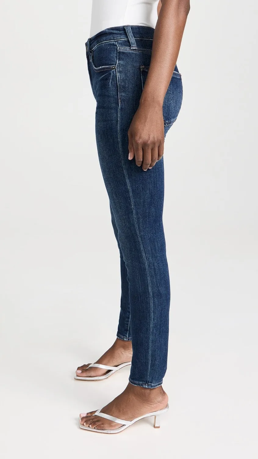 Aline High Rise Skinny - Pistola Denim