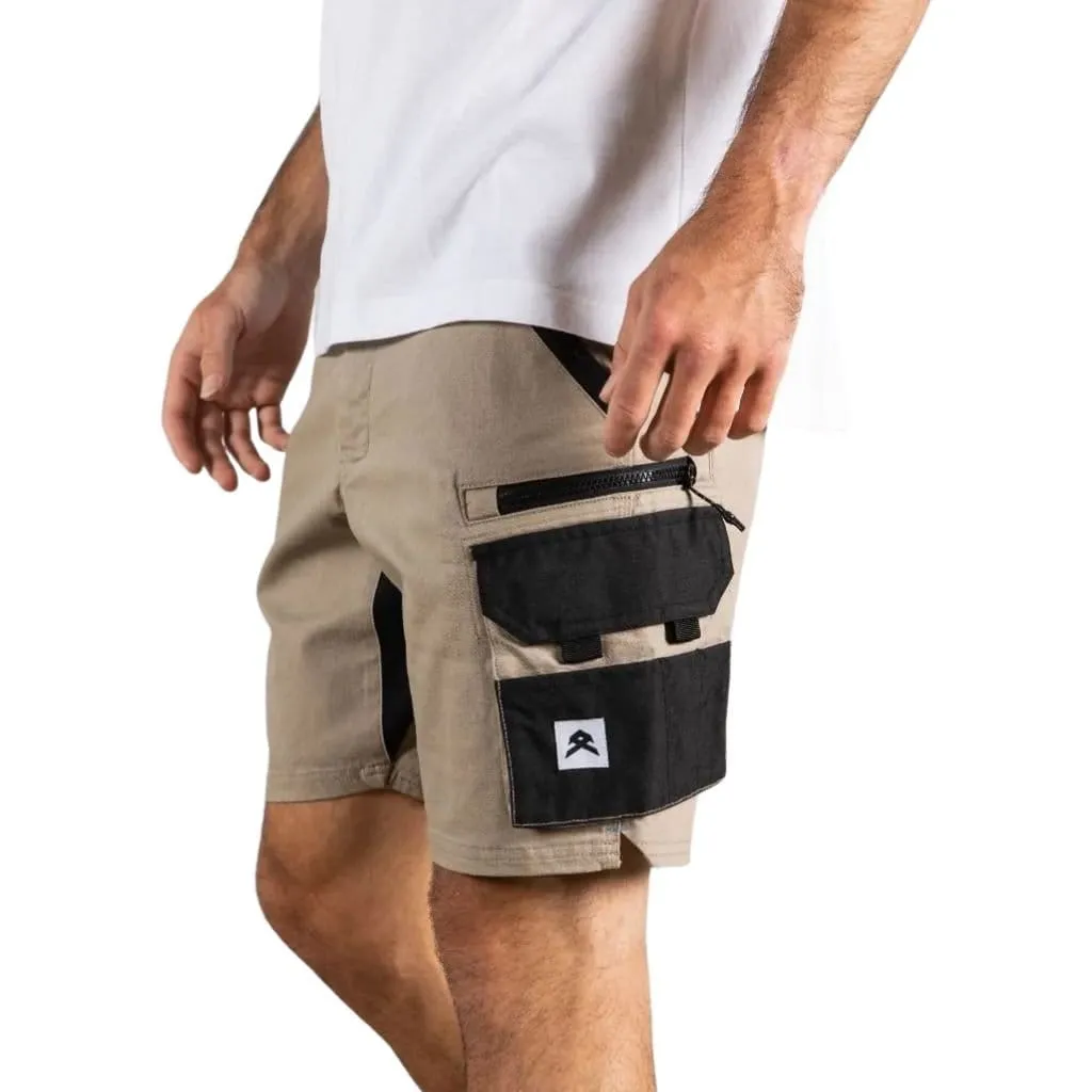 ANTHEM VICTORY SHORTS - KHAKI
