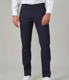 Brook Taverner Miami Slim Fit Chino Trousers | Navy