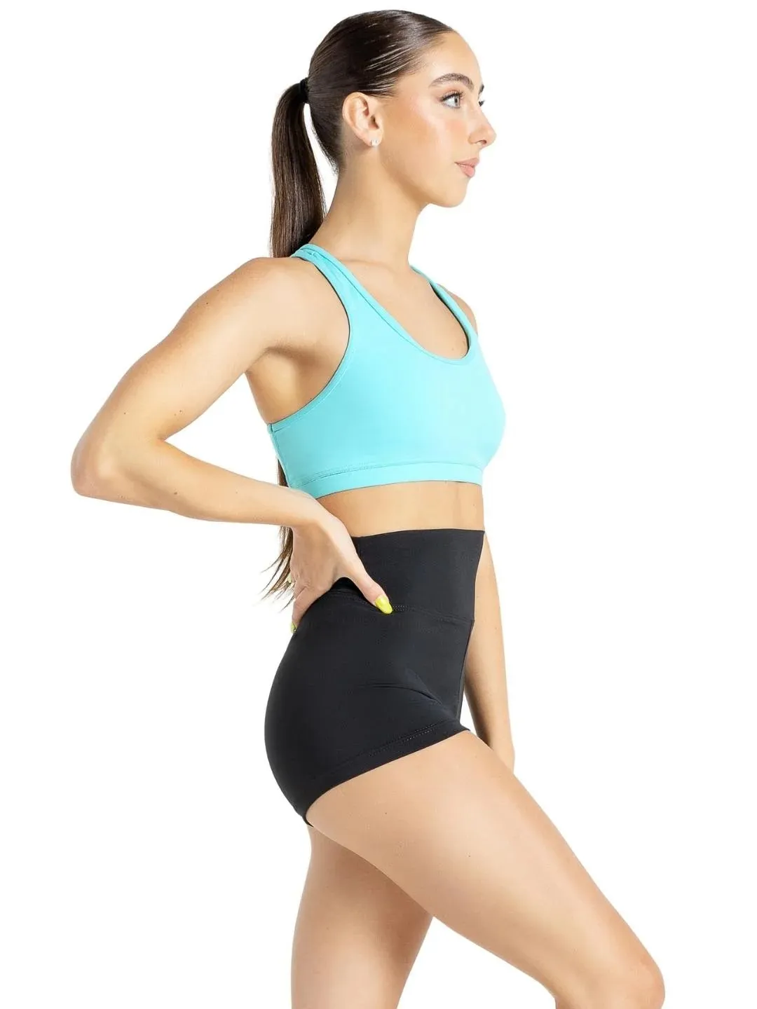 Capezio Adult High Waisted Shorts TB131