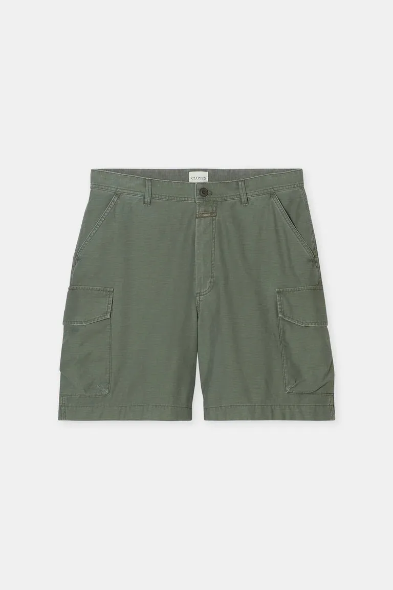 CLOSED Men’s Cargo Shorts in Ranger Green