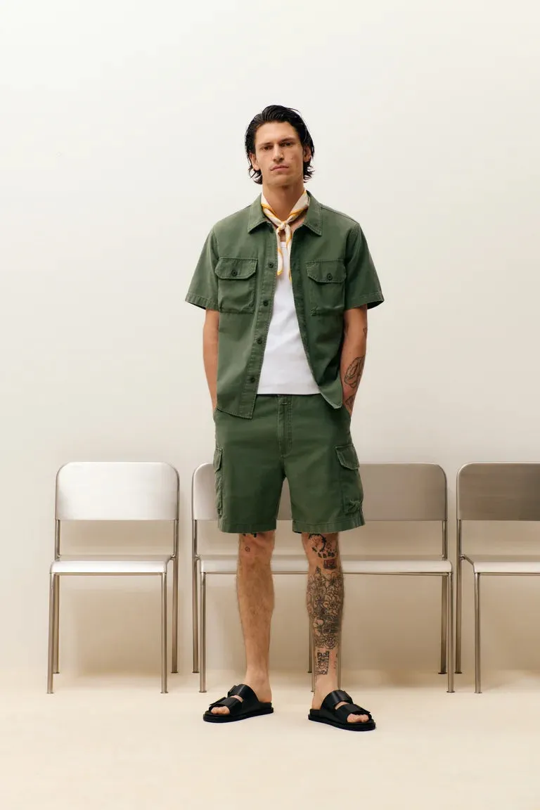 CLOSED Men’s Cargo Shorts in Ranger Green