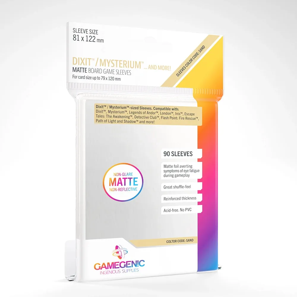Gamegenic Matt 81 x 122mm Card Sleeves