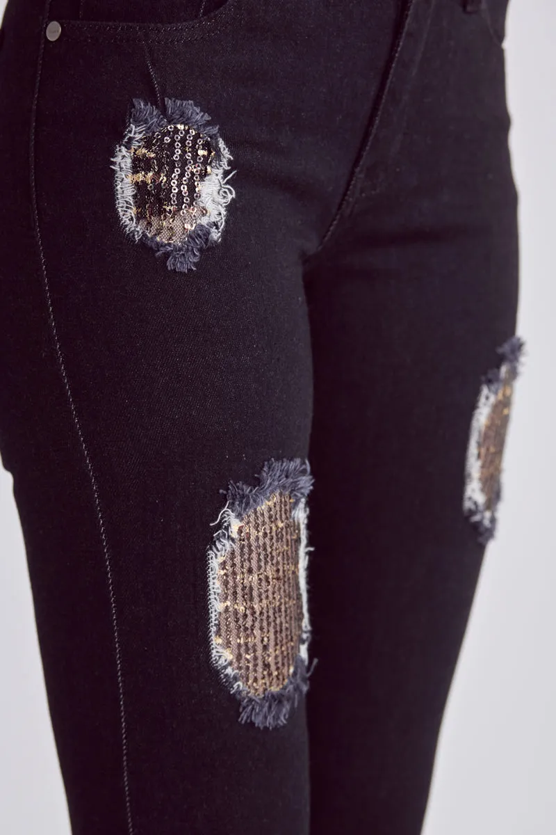 Keira Mid Rise Skinny Jeans
