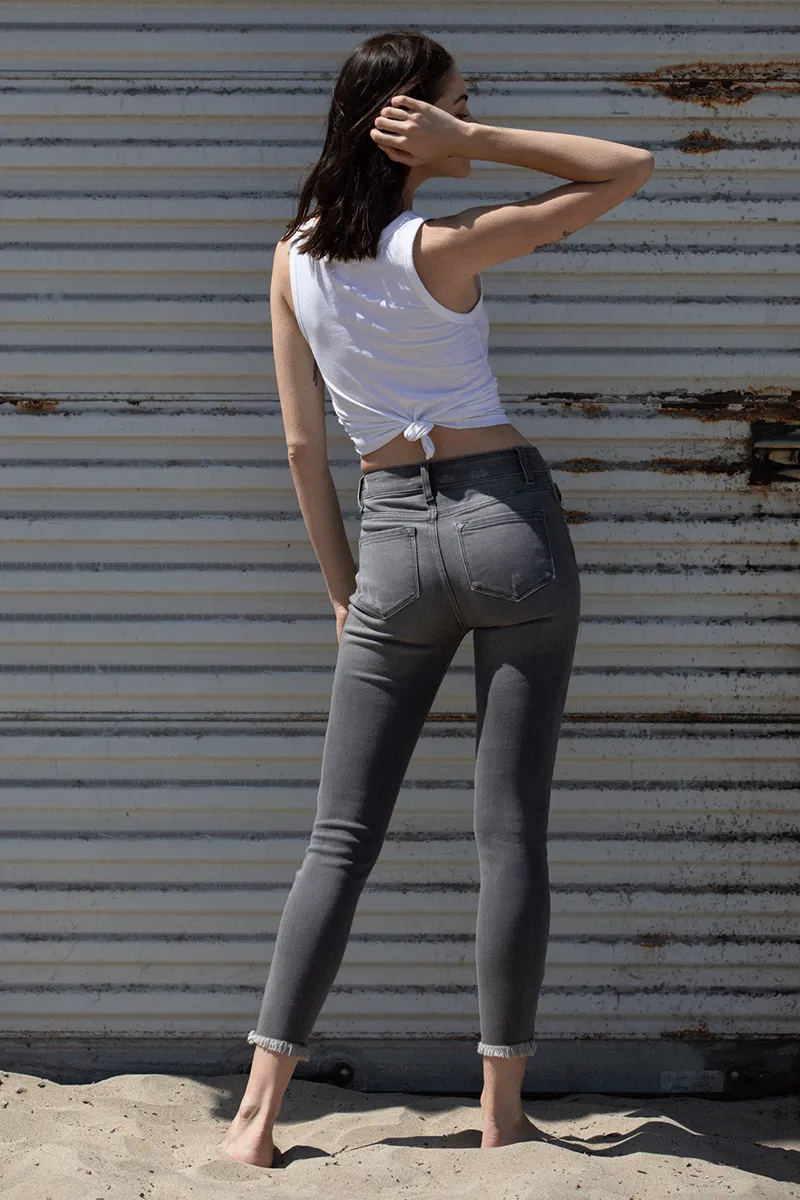 LEO MID RISE ANKLE SKINNY
