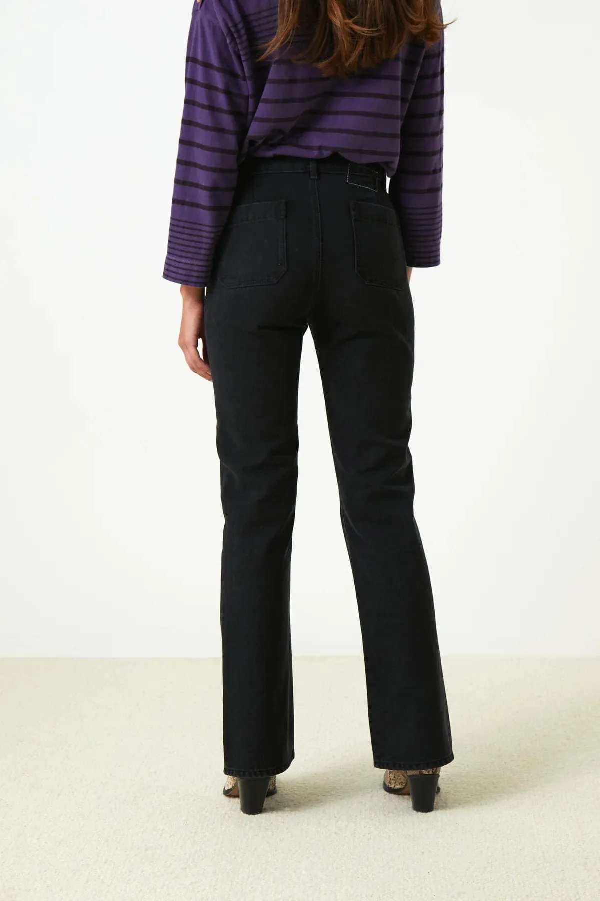 Leon & Harper Perfect PL Jeans Black
