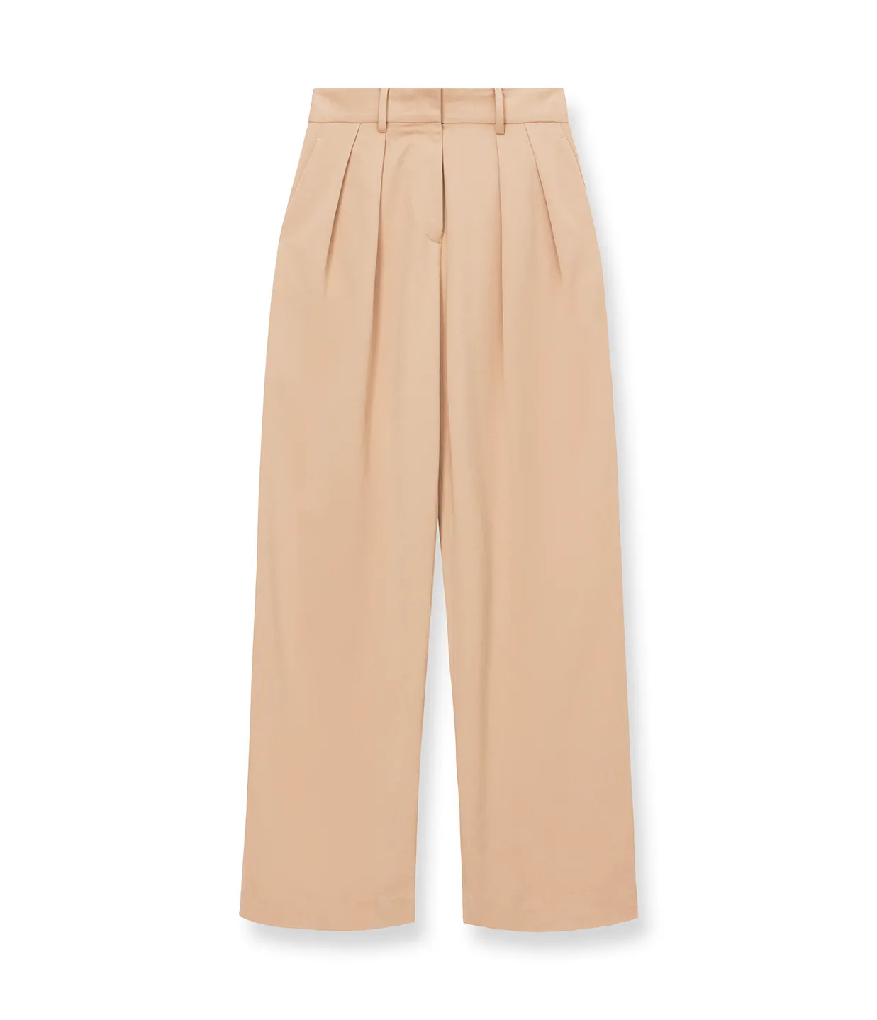 Luisa High Waisted Pant in Camel