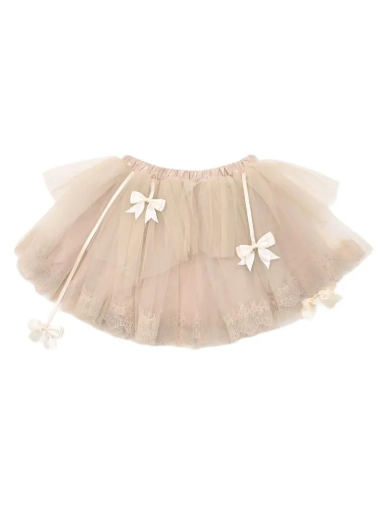 Maillard Chest PU Skirt Asymmetrical Steampunk Strap Support