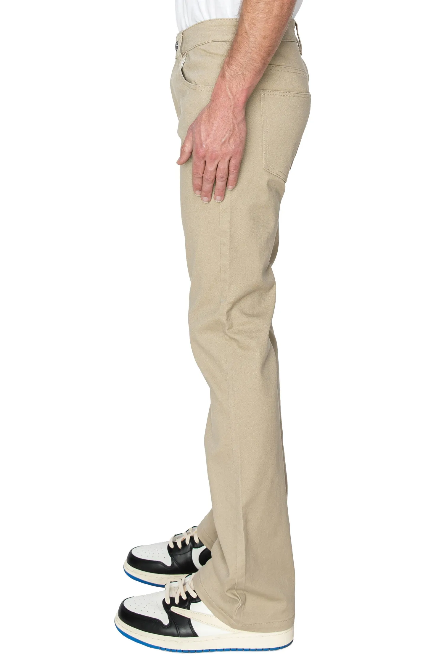 Men's Twill Solid Flared Jeans