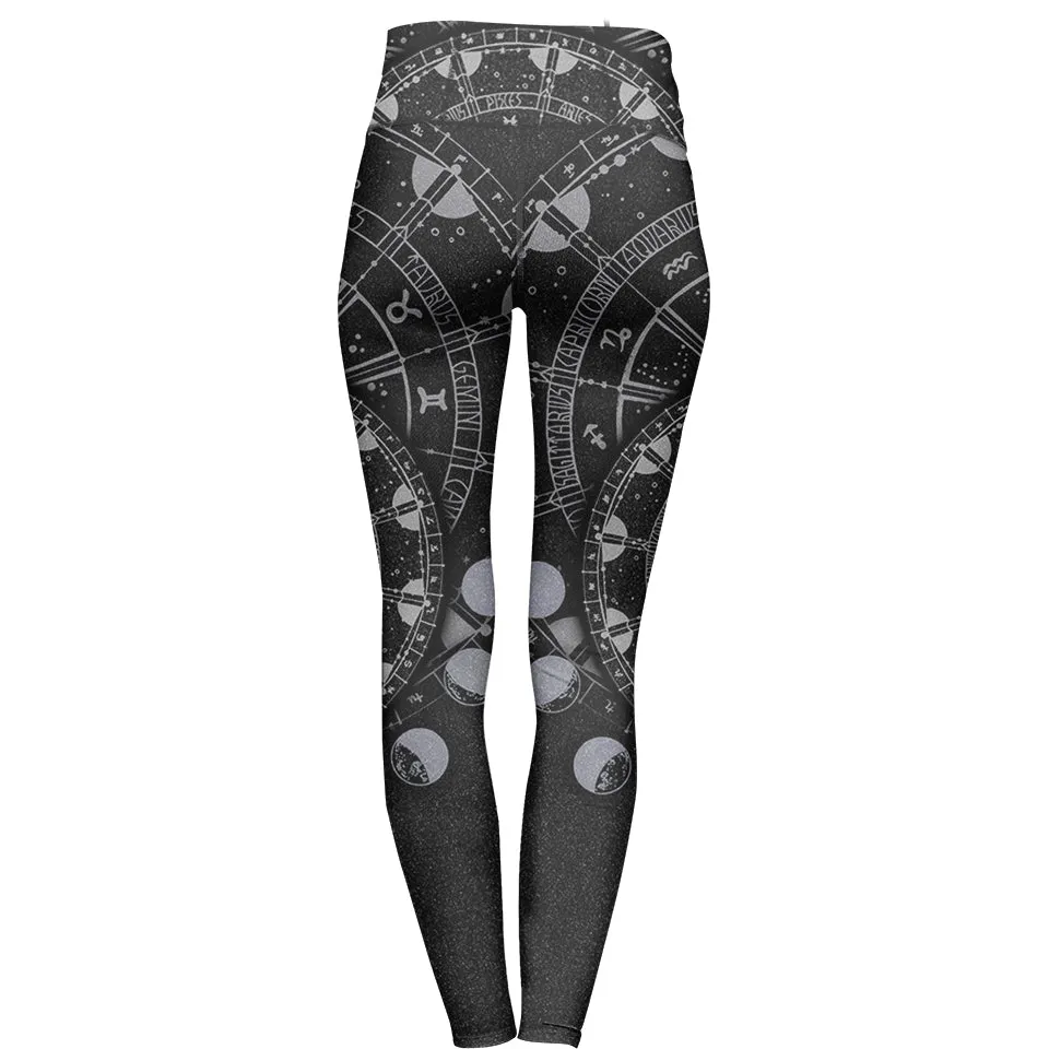 Moon Magic High Waisted Leggings