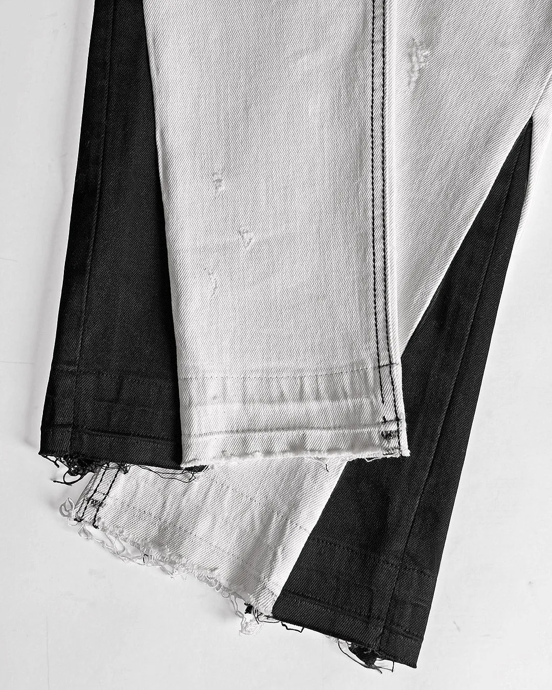 Mursaki White Flare Jean 323-173FL