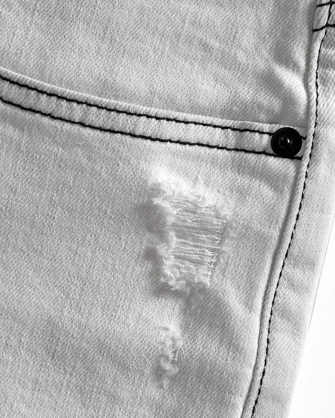 Mursaki White Flare Jean 323-173FL