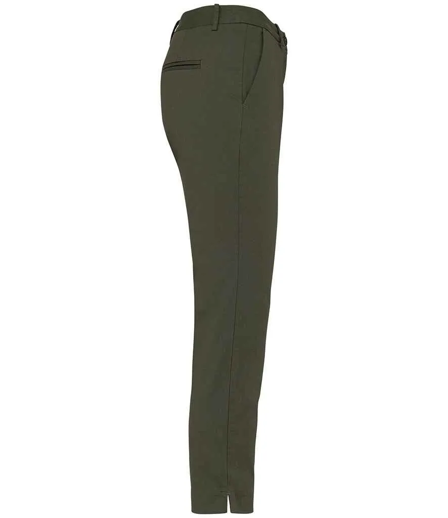 Native Spirit Ladies Chino Trousers | Organic Khaki