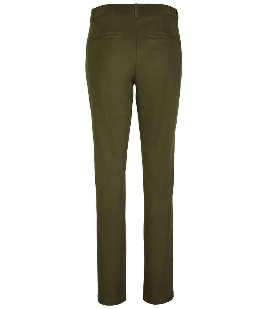 NEOBLU Ladies Gustave Chino Trousers | Deep Khaki