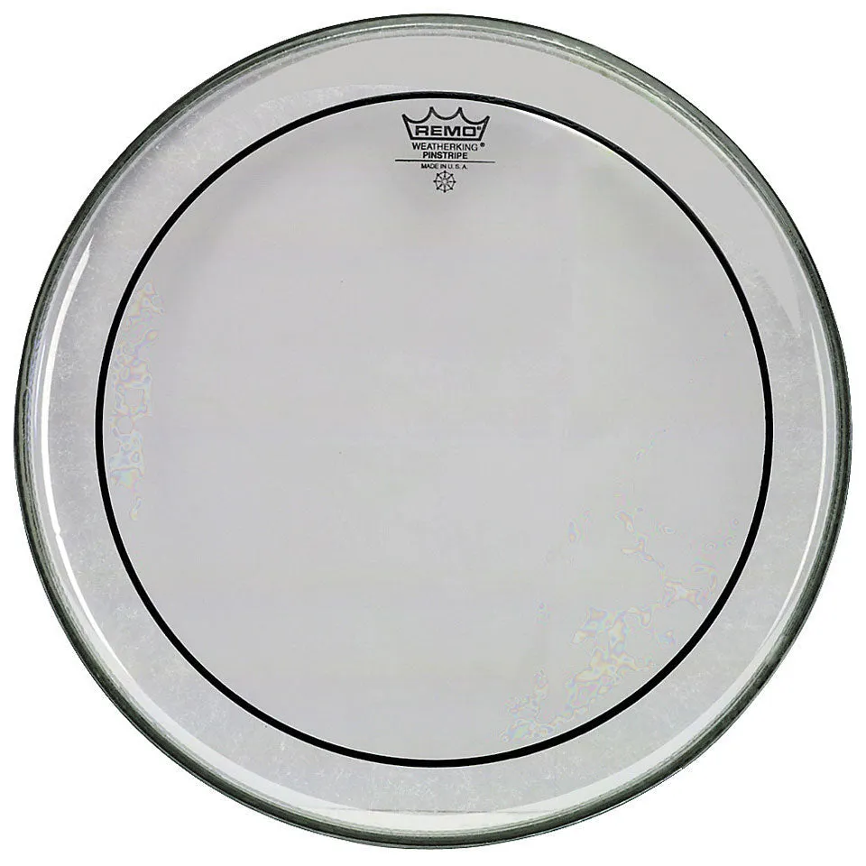 Remo Batter, PINSTRIPE®, Clear, 8" Diameter
