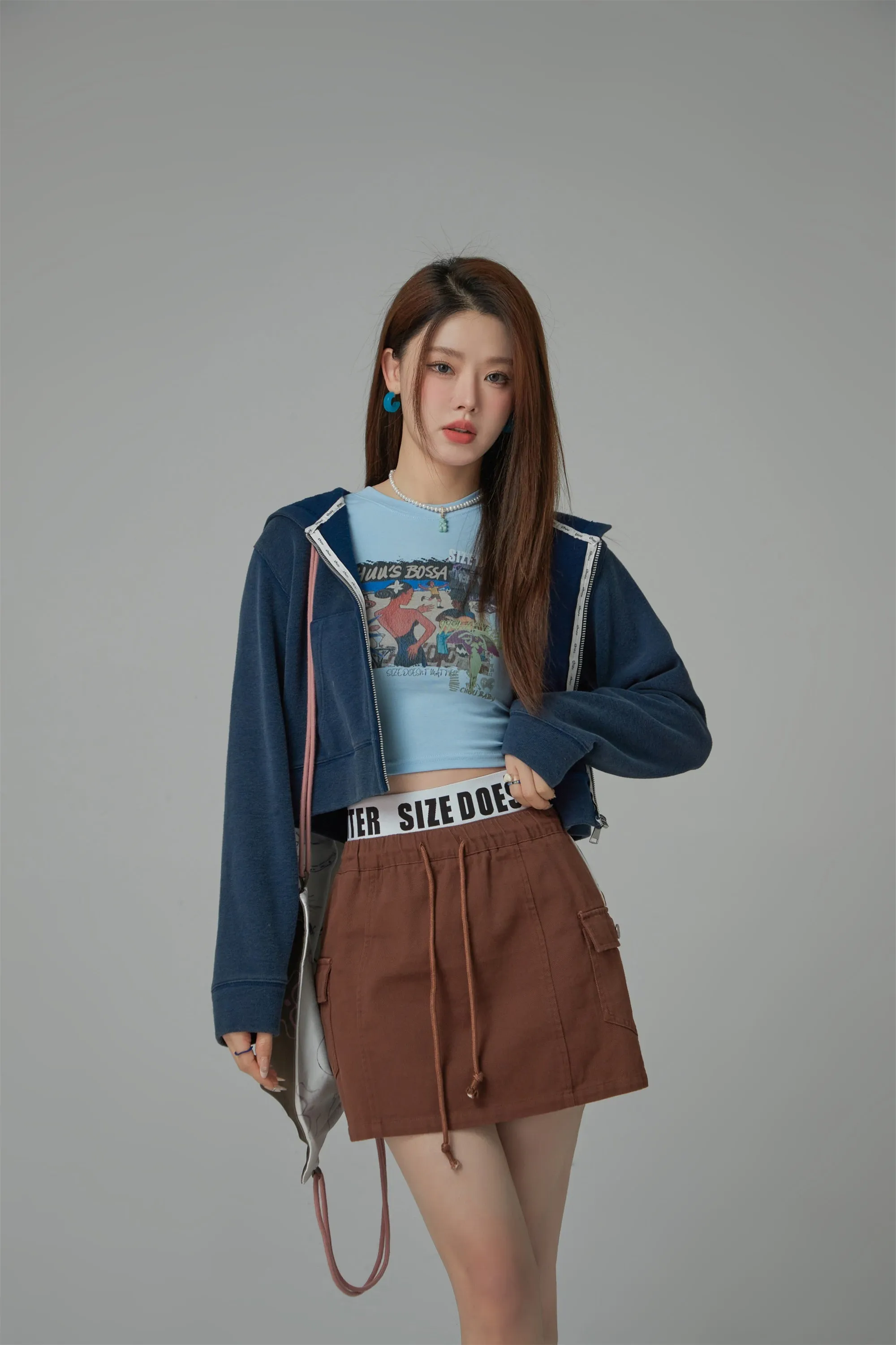 Size Doesnt Matter Pocket Mini Skirt