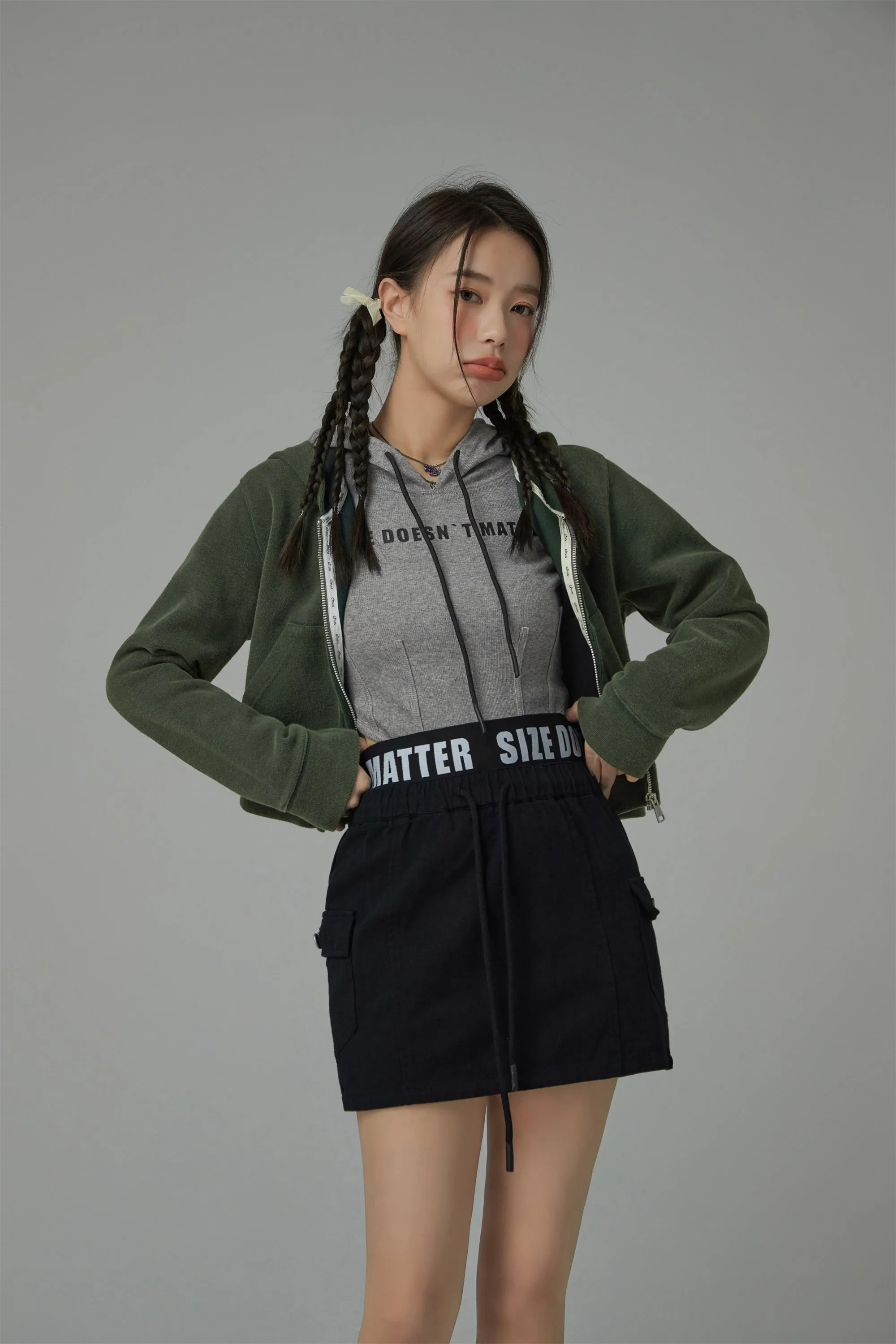 Size Doesnt Matter Pocket Mini Skirt