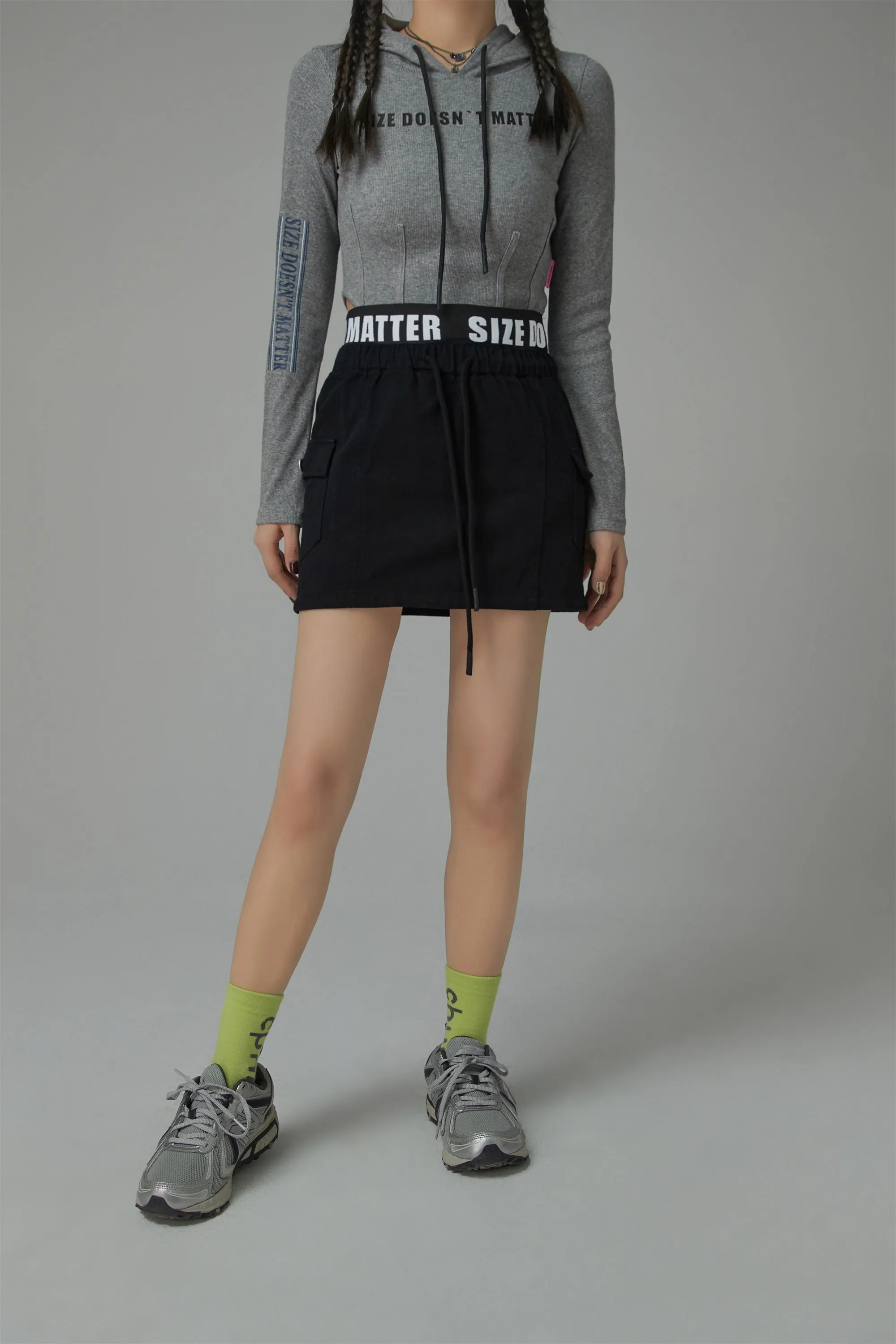 Size Doesnt Matter Pocket Mini Skirt