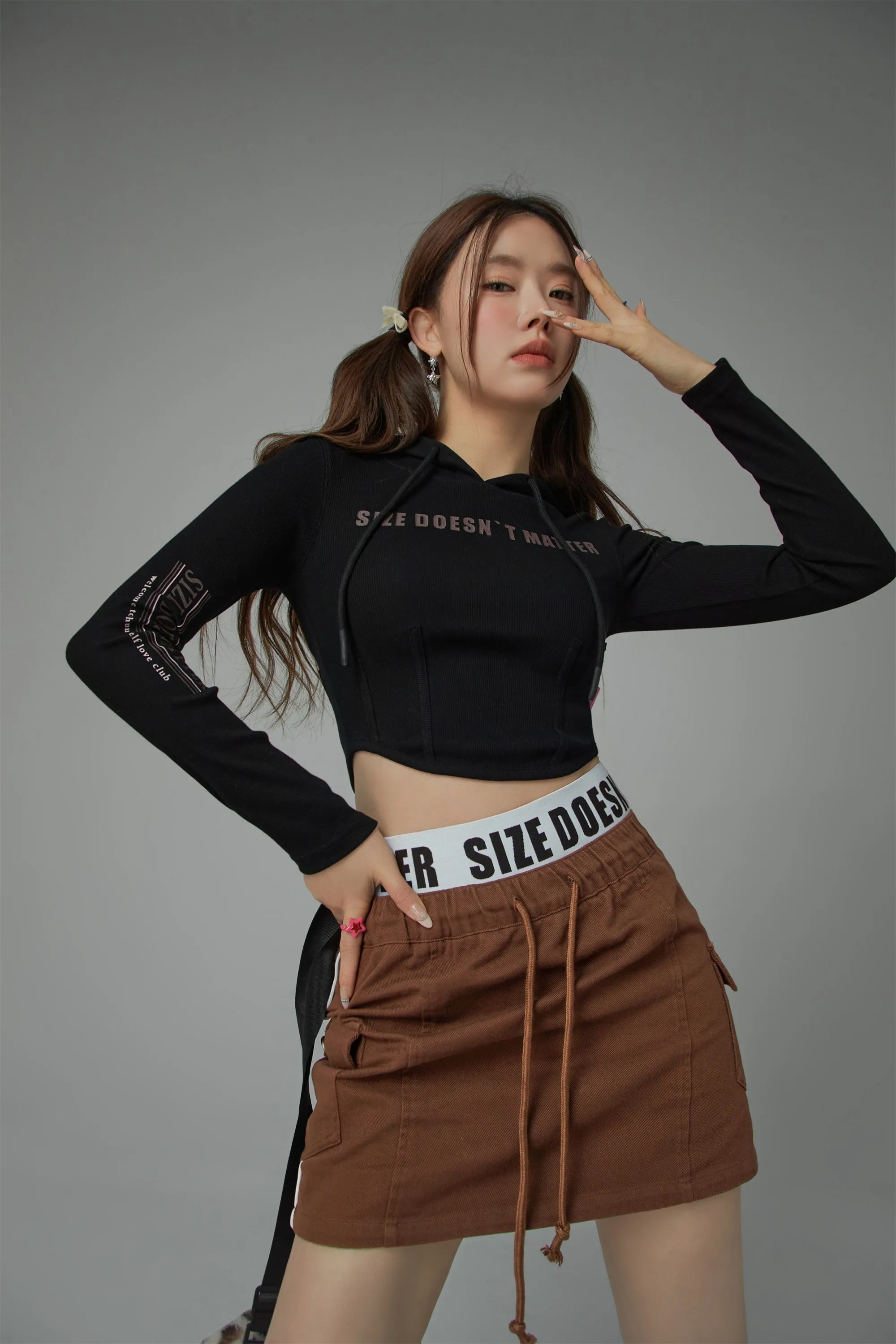 Size Doesnt Matter Pocket Mini Skirt