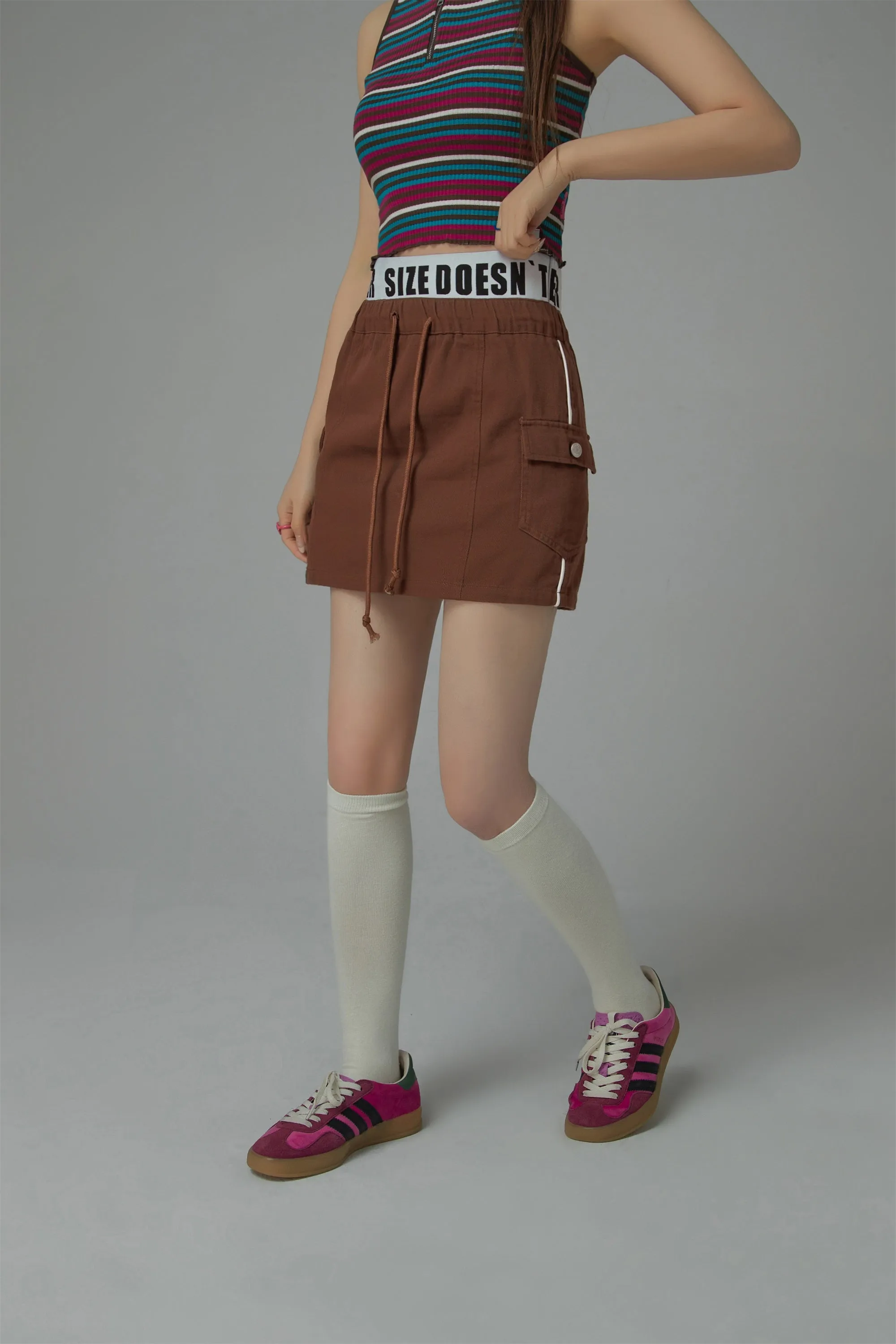 Size Doesnt Matter Pocket Mini Skirt
