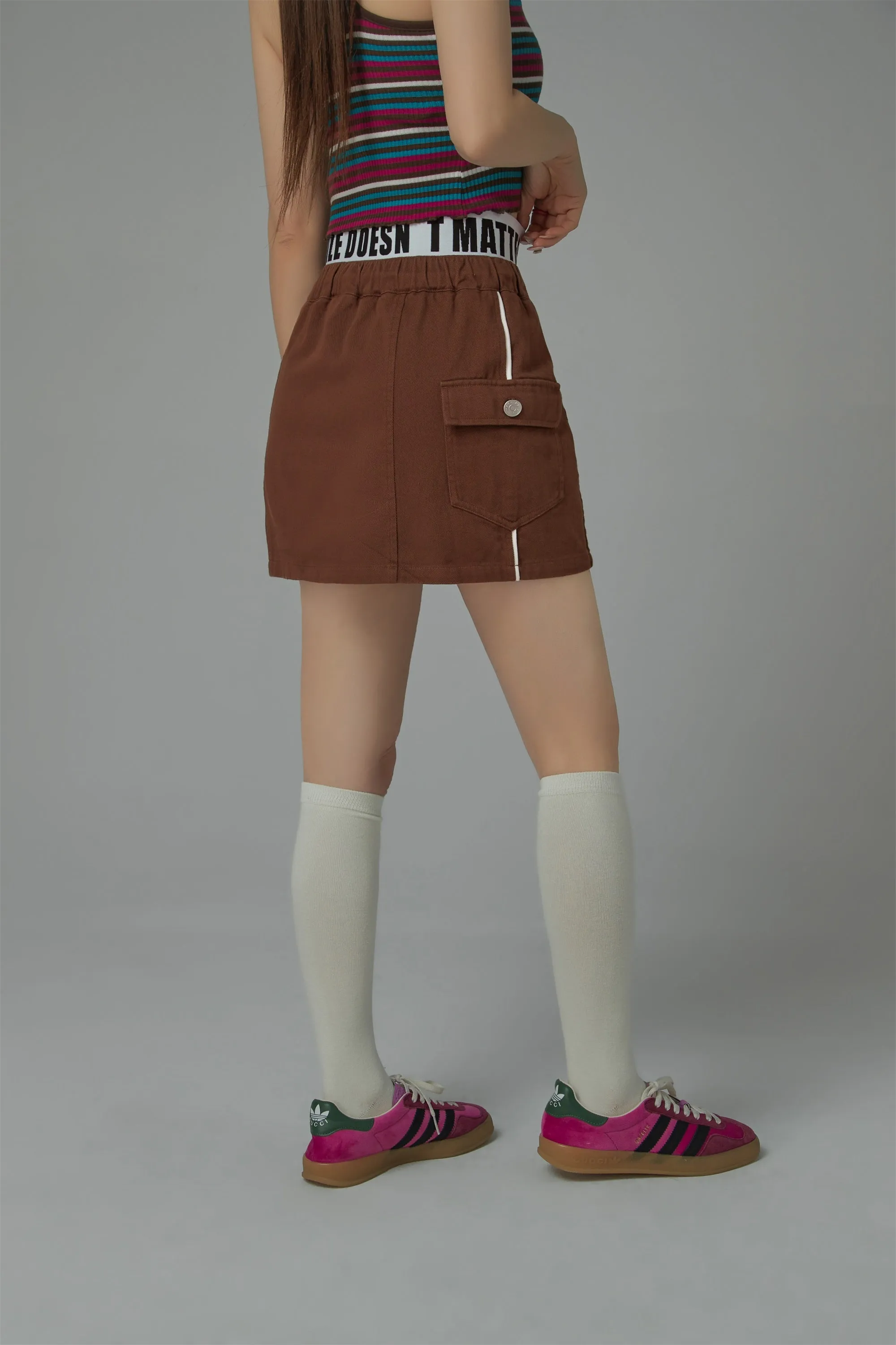 Size Doesnt Matter Pocket Mini Skirt