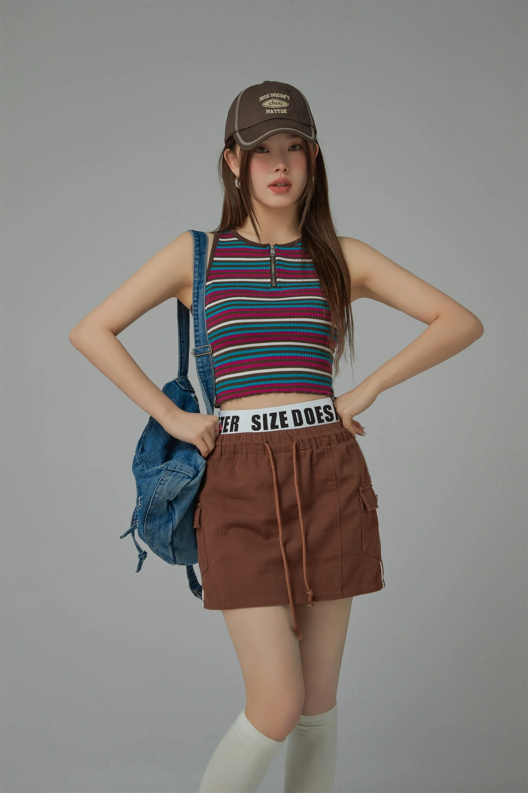 Size Doesnt Matter Pocket Mini Skirt