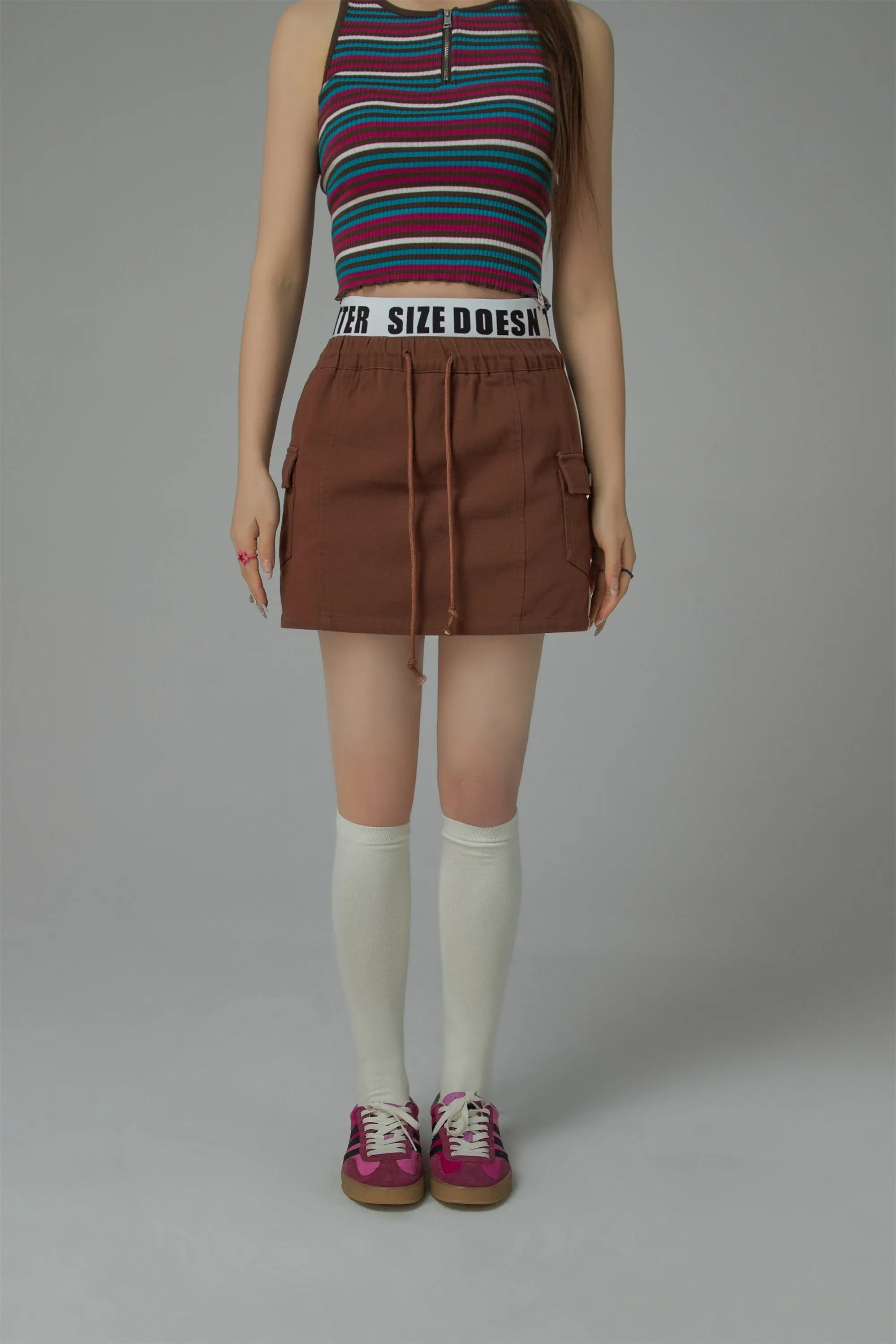 Size Doesnt Matter Pocket Mini Skirt