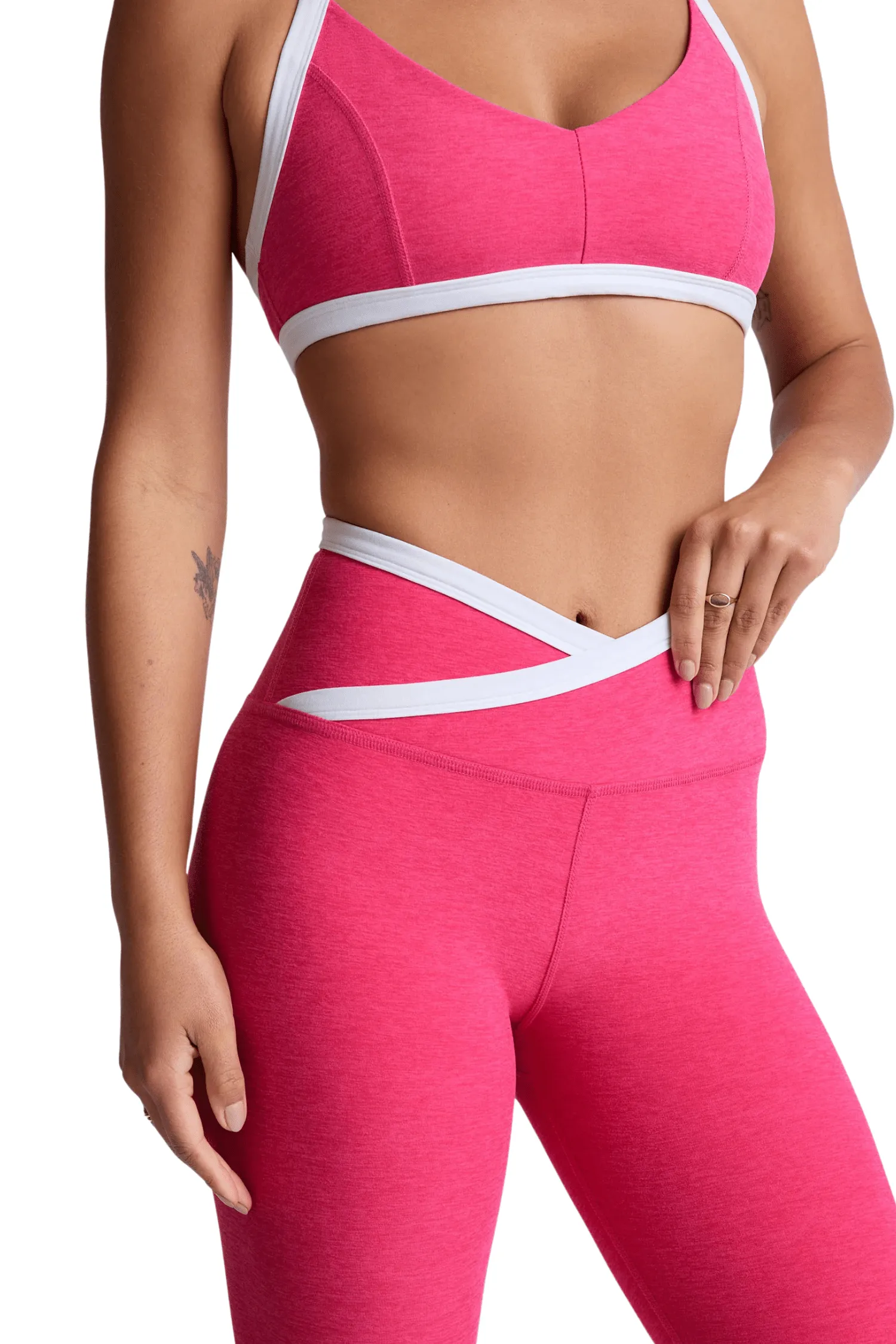 Spacedye Outlines High Waisted Midi Legging