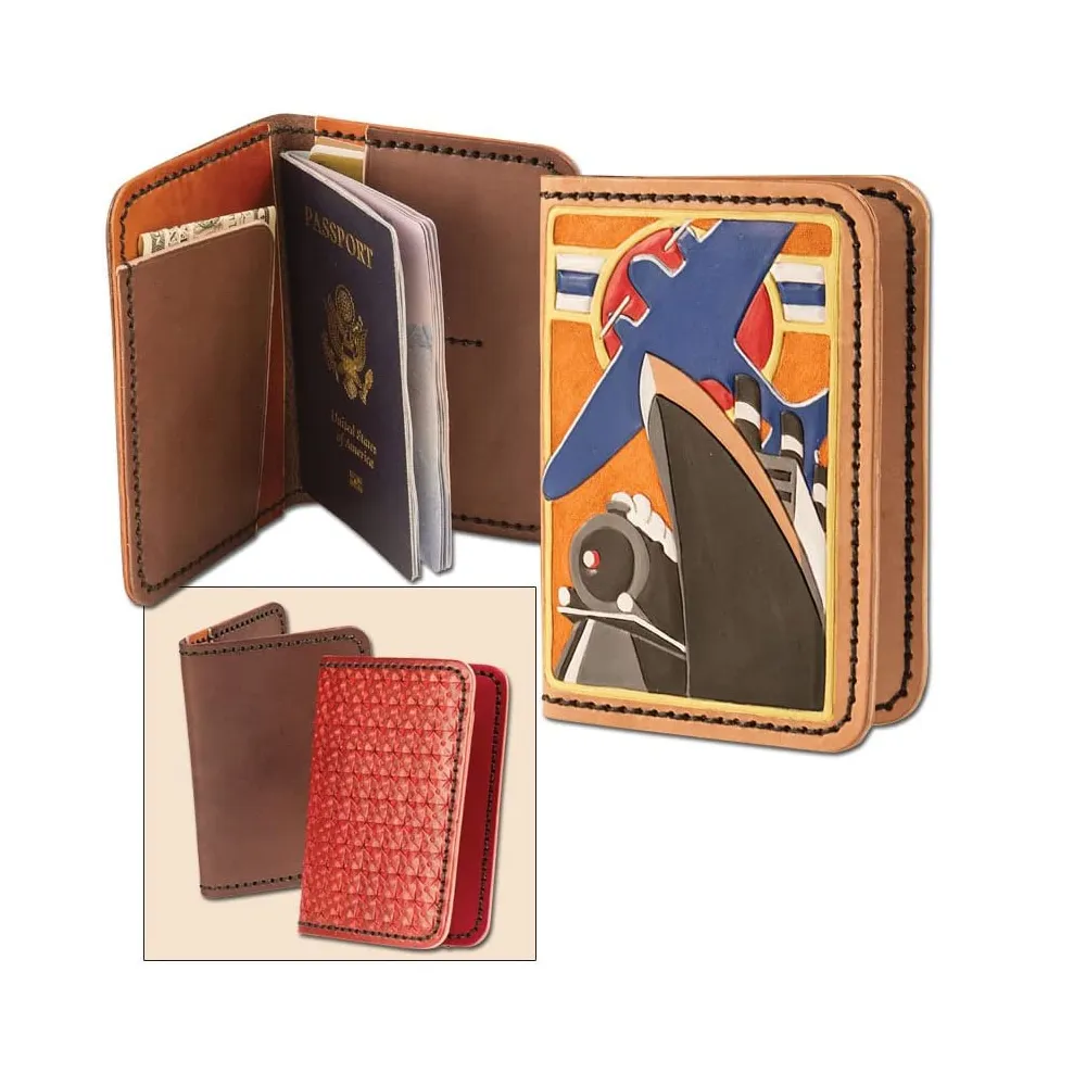 Tandy Leather Passport Wallet Kit 4052-00