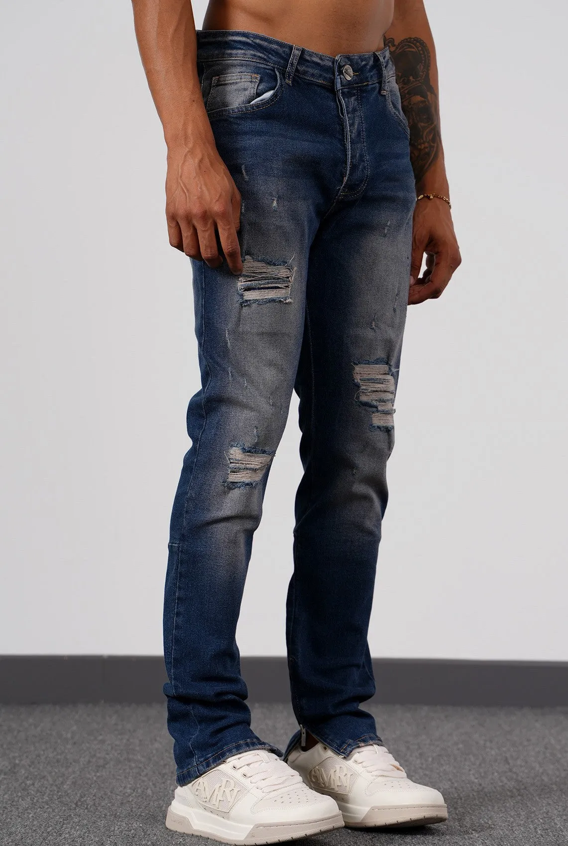 THE CAMIOZA FLARED JEANS