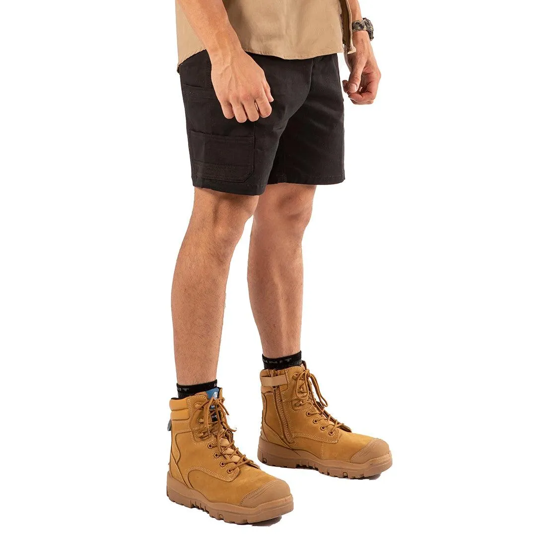UNIT DEMOLITION CARGO WORK SHORTS BLACK