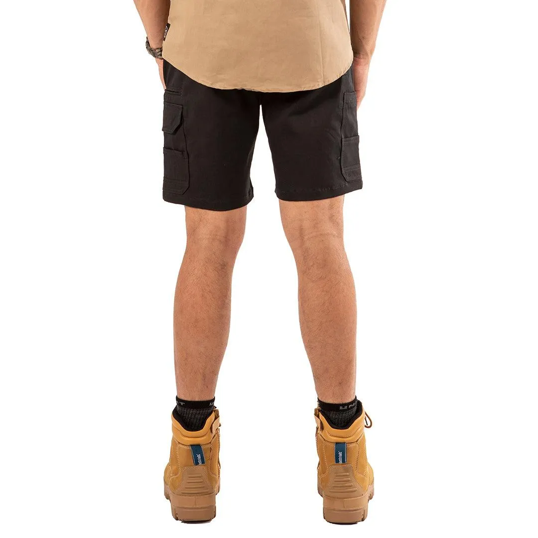 UNIT DEMOLITION CARGO WORK SHORTS BLACK