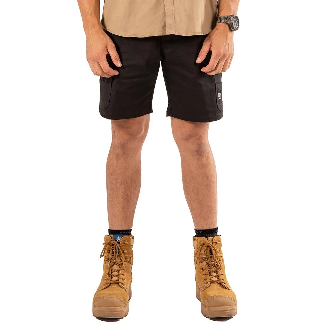 UNIT DEMOLITION CARGO WORK SHORTS BLACK