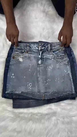 Y2K Denim Mini Skirts - 15 Pieces